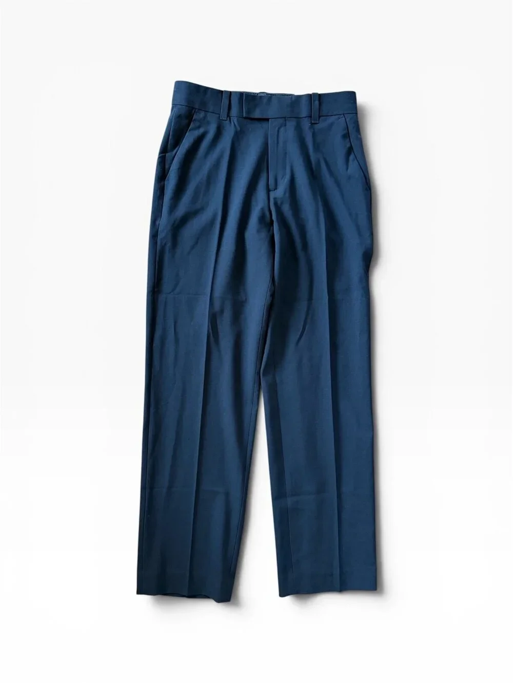NWT Calvin Klein Boys Size 14 Navy Blue Flat Front Slim Fit Dress Pants Suit Sep